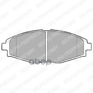 Колодки Тормозные Дисковые Перед Delphi арт. LP1390