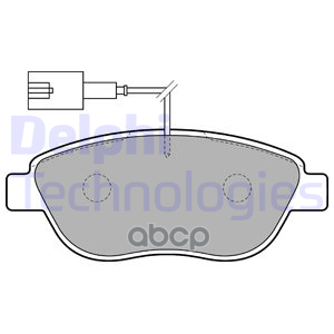 Колодки Тормозные Дисковые Перед Delphi арт. LP1721