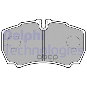 Колодки тормозные дисковые зад Delphi арт. LP1826