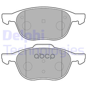 Колодки передние FORD FOCUS II, MAZDA 3 (BK,BL) LP1869 Delphi арт. LP1869
