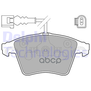 Колодки тормозные дисковые Delphi арт. LP1914