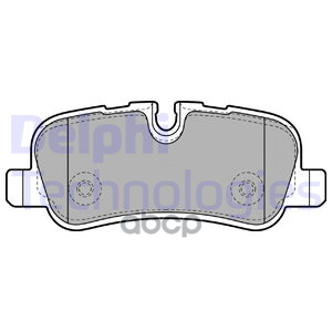 Колодки тормозные дисковые зад Delphi арт. LP1936