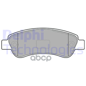 Колодки тормозные задние DELPHI LP1994 Delphi арт. LP1994