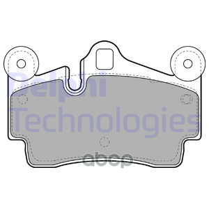 Колодки тормозные дисковые зад Delphi арт. LP1998
