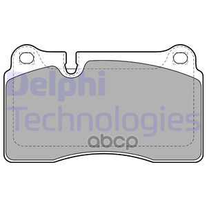 Колодки тормозные дисковые перед Delphi арт. LP2012