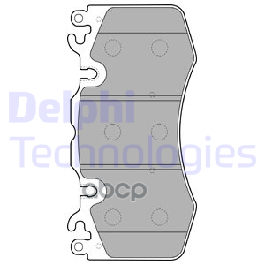 Колодки Передние Range Rover Iii-Iv, Sport Lp2187 Delphi арт. LP2187