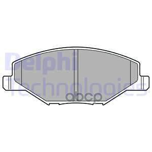 Колодки передние VW POLO SEDAN RUS LP2444 Delphi арт. LP2444