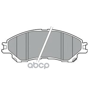 Колодки тормозные дисковые перед Delphi арт. LP2664