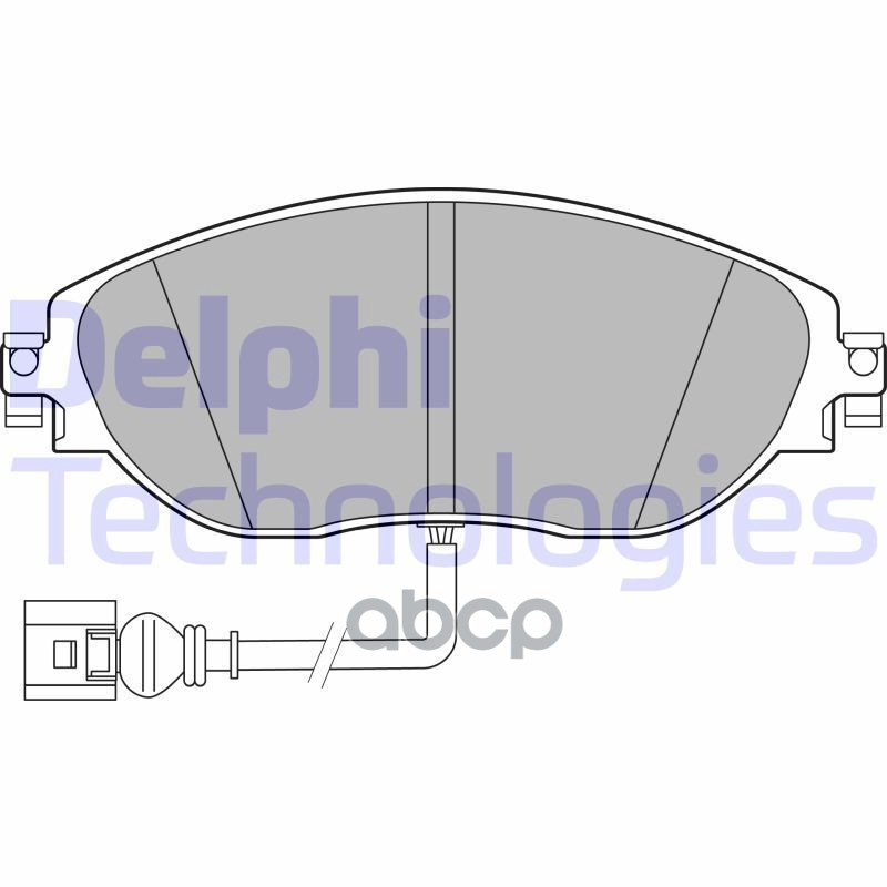 Колодки Передние Vag A3 (8V1, 8Vk), Q3 (F3b), Passat B8 (3G2, Cb2) Lp3389 Delphi арт. LP3389