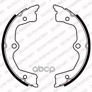 Колодки Торм Барабан К-Т Delphi арт. ls2033