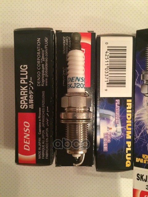 Свеча зажигания AUDI A1 10-/MAZDA 323 98-/SKODA FABIA 06-/VW POLO/JETTA/TIGUAN 07- Denso арт. SKJ20C-RA8