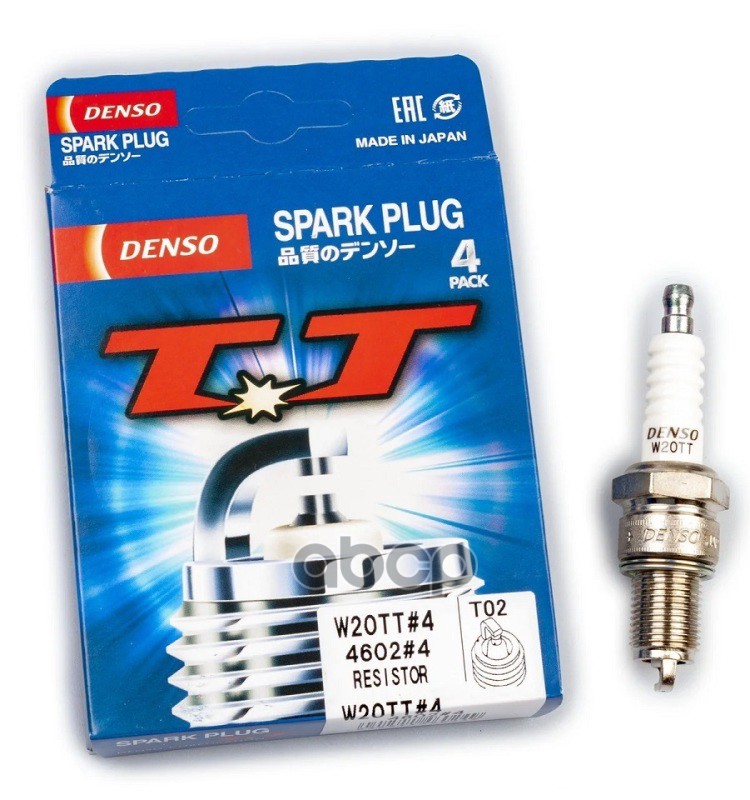 Заменен На Wf20tt Свеча (Tt Серия) Wf20tt#4 Denso арт. WF20TT#4