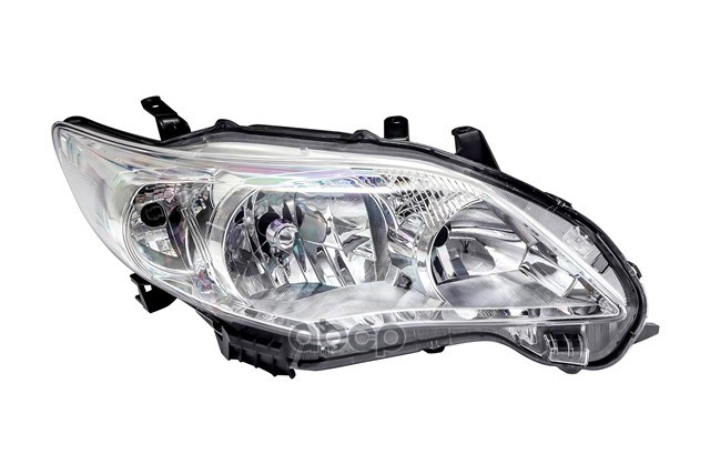 Фара Toyota Corolla (E150) 10-13 (Справа/ Галоген/ Универсальная регулировка) Depo арт. 112-1130R-LDEMN