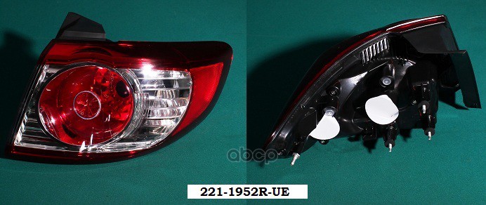 Фонарь задний Hyundai Santa Fe 09-12 (Справа) Depo арт. 221-1952R-UE