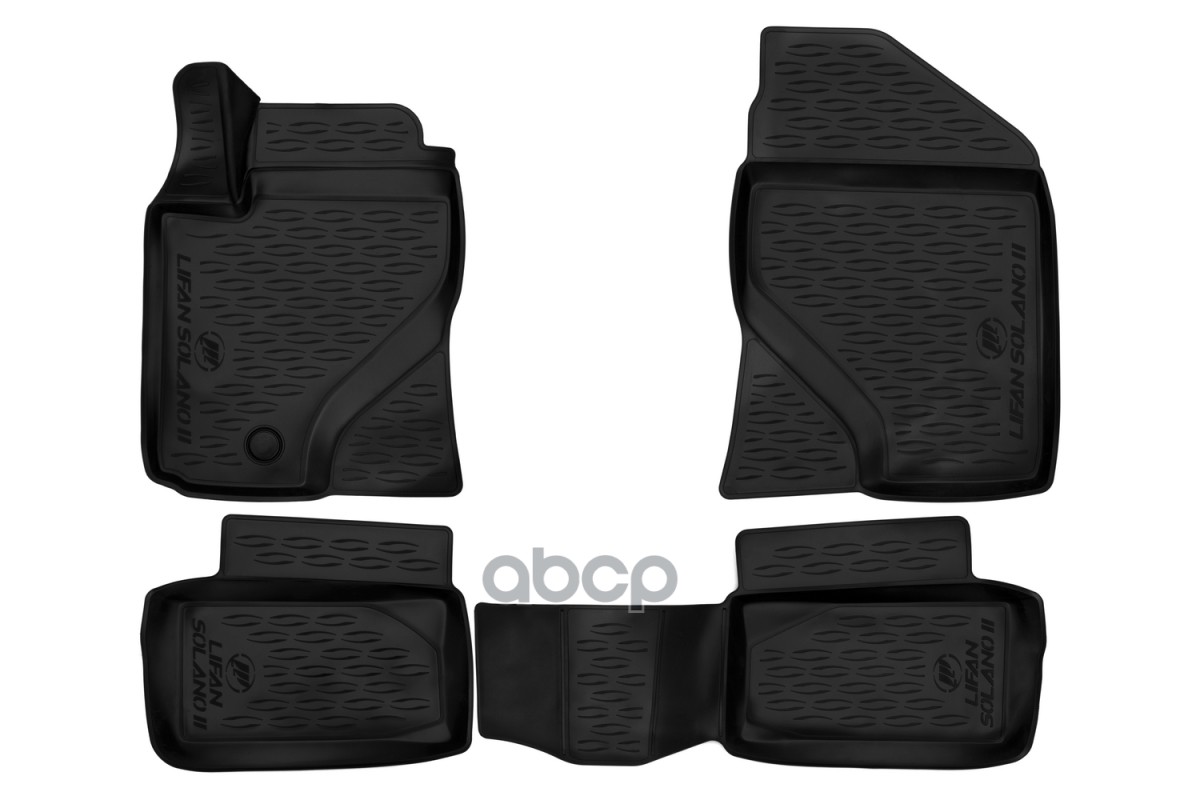 Коврики 3D В Салон Lifan Solano Ii, 02/2016-, Седан, 4 Шт. (Полиуретан) / Лифан Солано ELEMENT арт. 1BBFN00