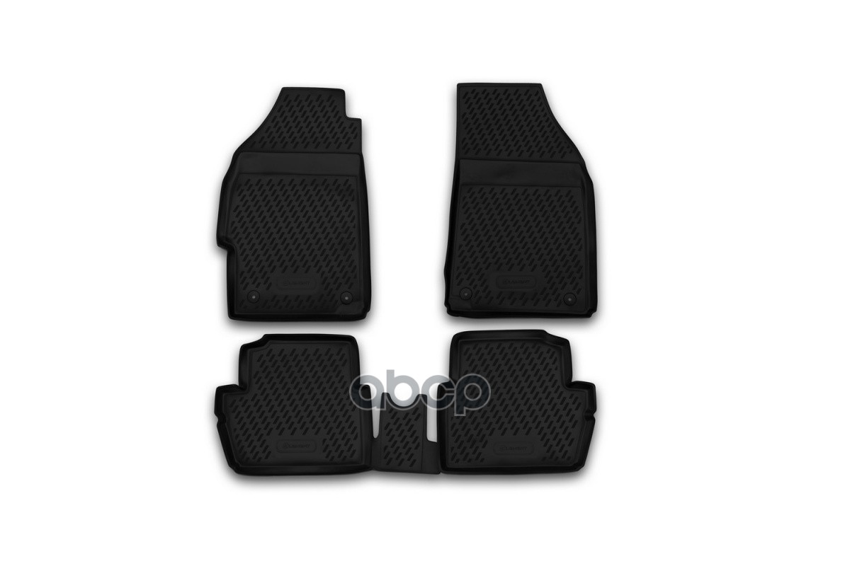 Коврики в салон CHEVROLET Spark (III) 2009-2016 / RAVON R2 2016-2020, 4 шт. (полиуретан) / Шевроле С / Шевроле Спарк ELEMENT ...
