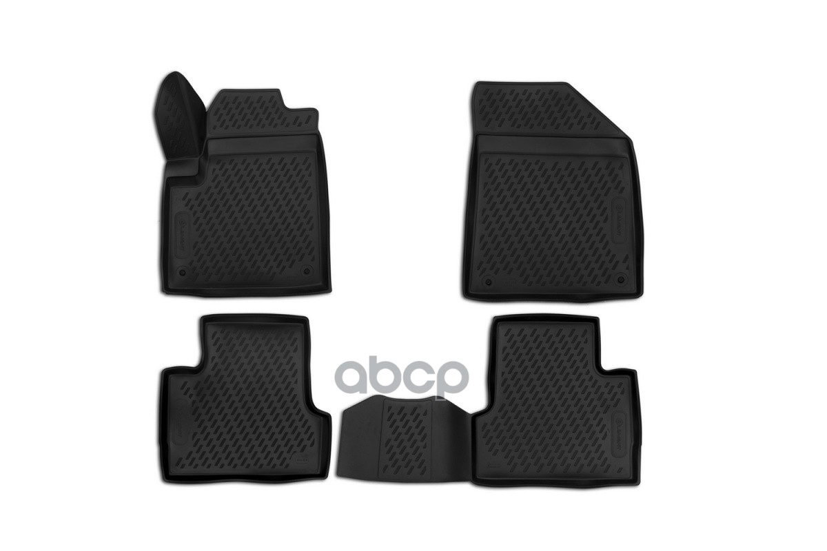 Коврики 3D в салон JEEP Cherokee, 2014 -, 4 шт. (полиуретан) / Джип Чероки ELEMENT арт. CARJEP00009
