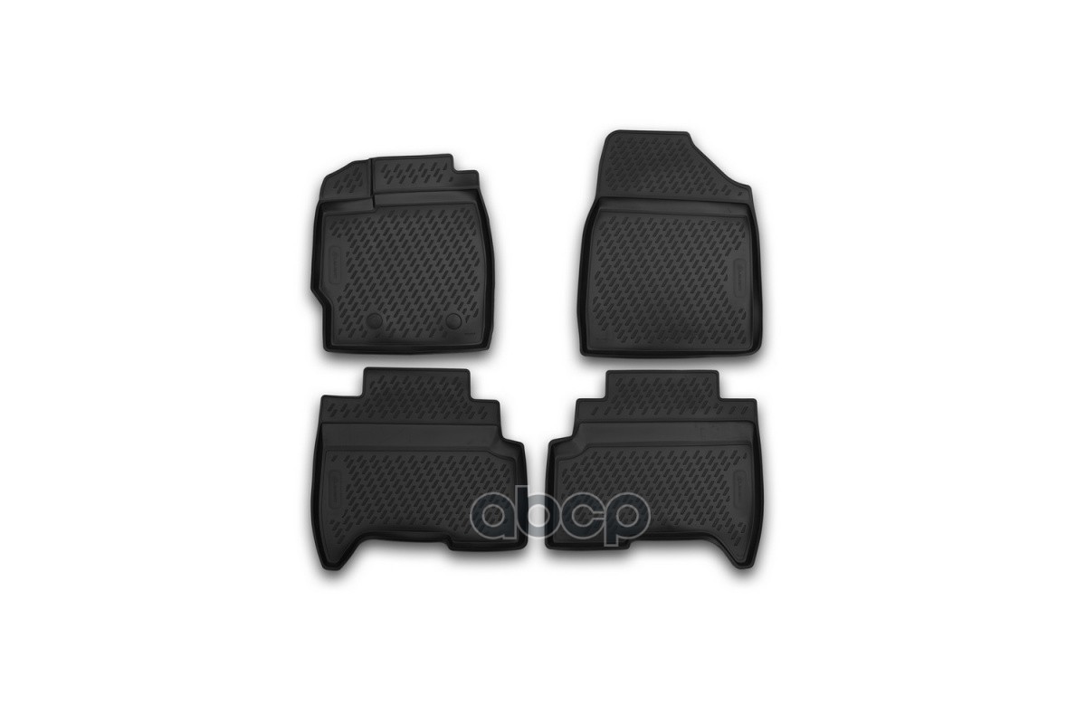 Коврики 3D в салон LIFAN X50, 06/2015-, кросс., 4 шт. (полиуретан) / Лифан Х50 ELEMENT арт. CARLIF00005