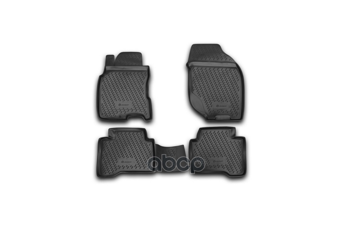 Коврики В Салон Подходят Для Nissan X-Trail Т30 (I), 2001-2007, 4 Шт. (Полиуретан) / Ниссан Х Трейл ELEMENT арт. CARNIS00033
