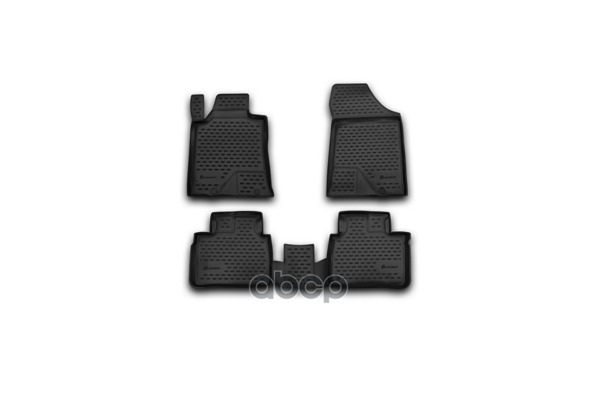 Коврики в салон NISSAN Teana III, 2014-, 4 шт. (полиуретан) / Ниссан Теана ELEMENT арт. CARNIS00042