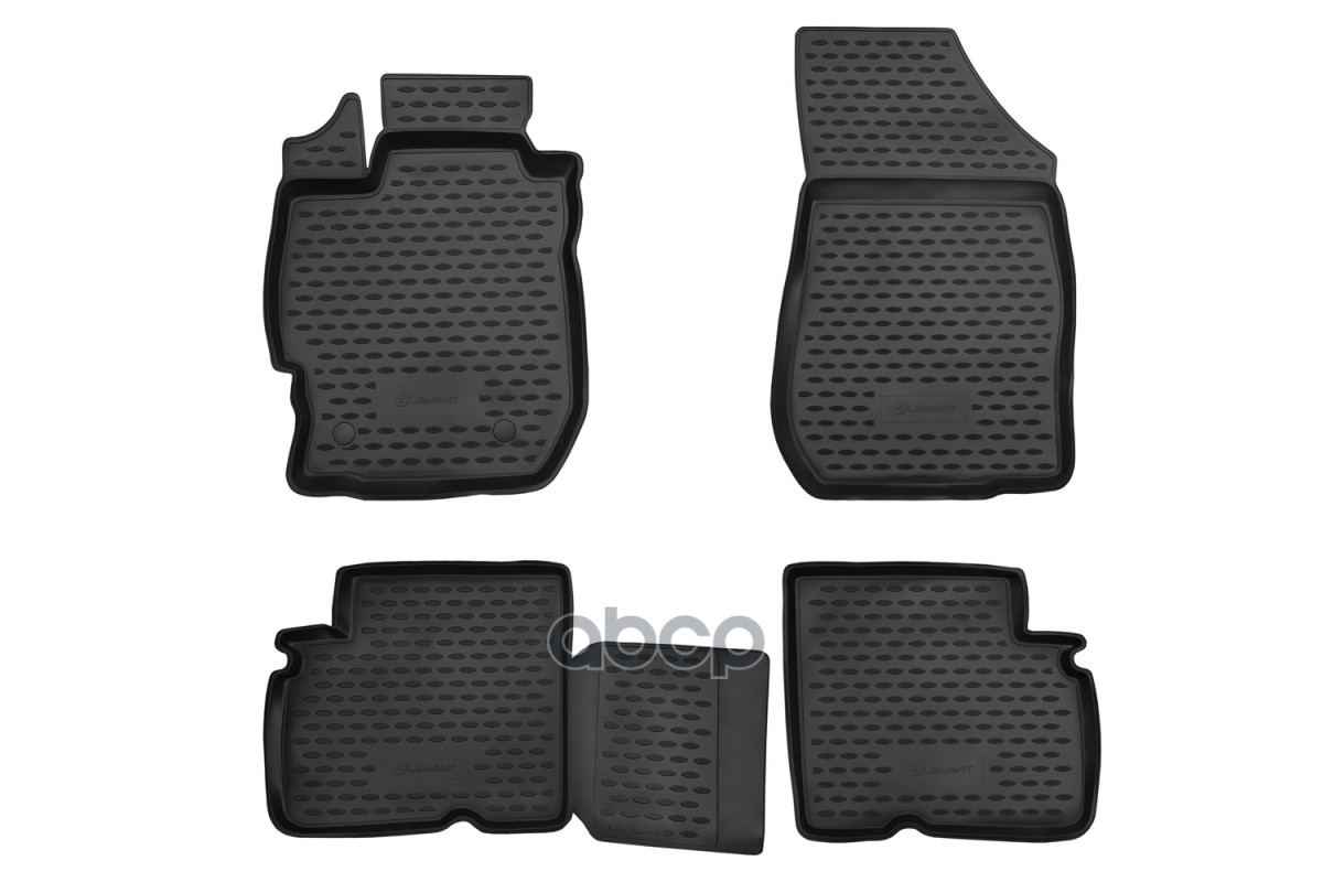 Коврики в салон NISSAN Almera , 2012-, 4 шт. (полиуретан) / Ниссан Альмера ELEMENT арт. CARNIS10049