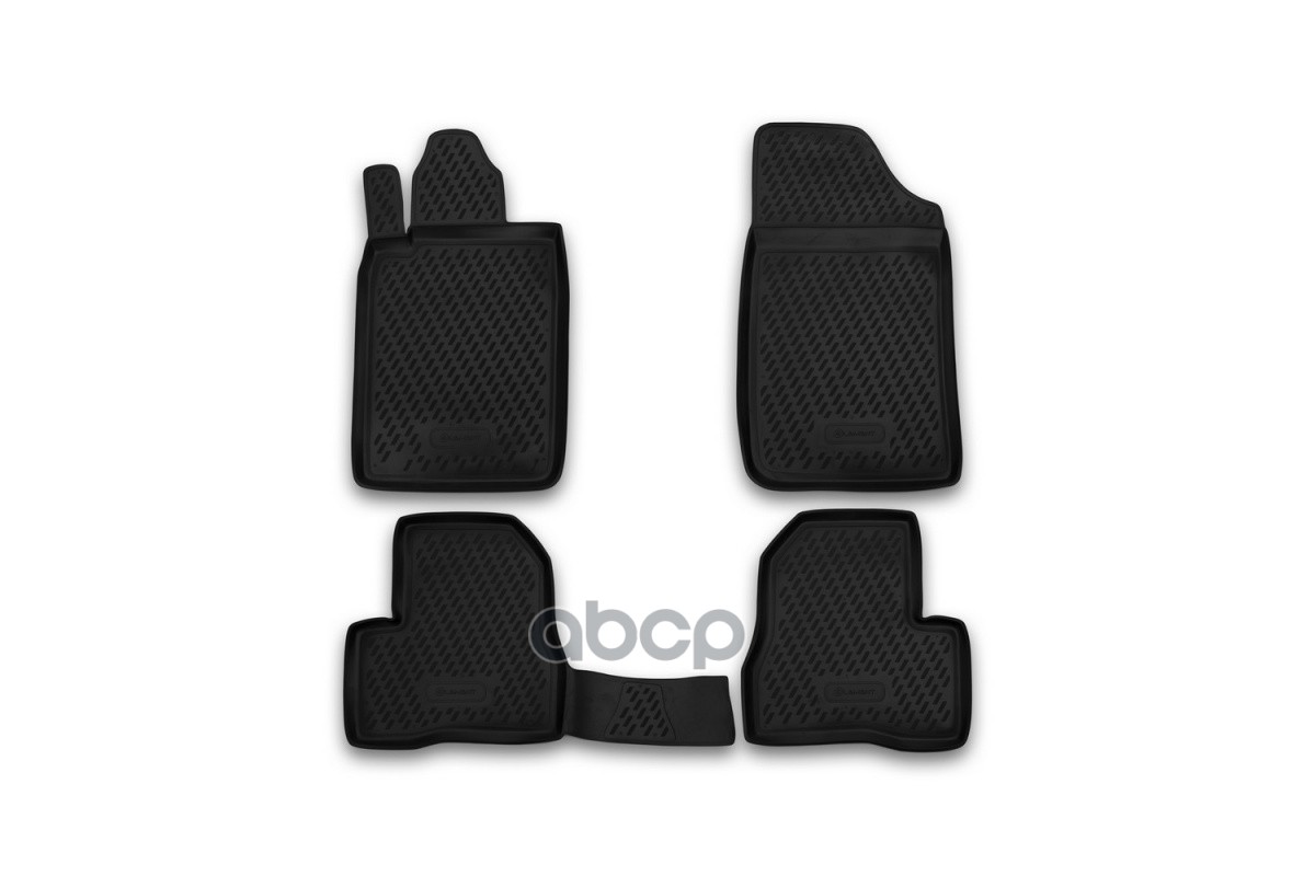 Коврики в салон PEUGEOT 206 1998-, 4 шт. (полиуретан) / Пежо ELEMENT арт. CARPGT00007