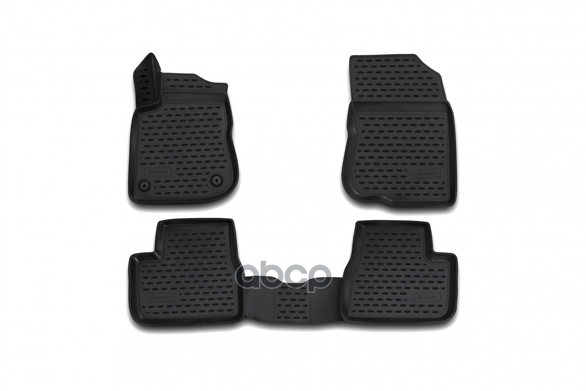 Коврики 3D в салон PEUGEOT 2008, 2014-, 4 шт. (полиуретан) / Пежо ELEMENT арт. CARPGT10029k