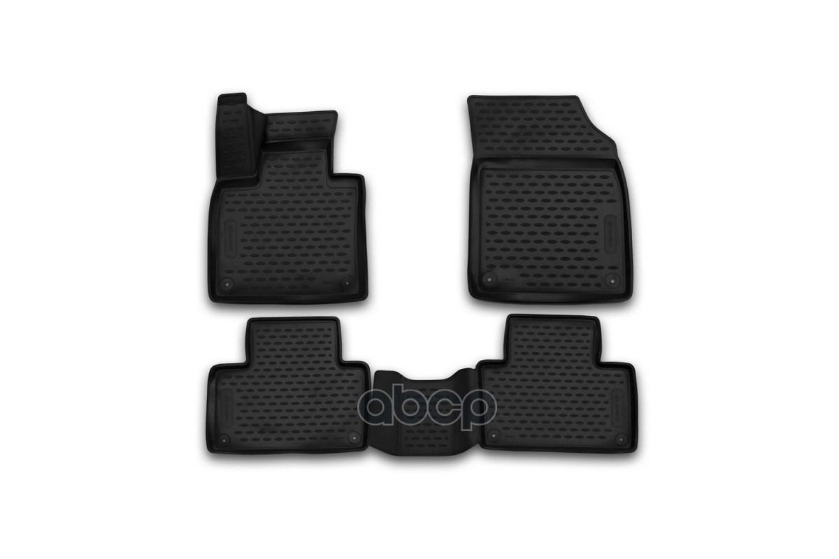 Коврики 3D в салон VOLVO XC90, 2015-, 4 шт. (полиуретан) / Вольво ХС90 ELEMENT арт. CARVOL00003