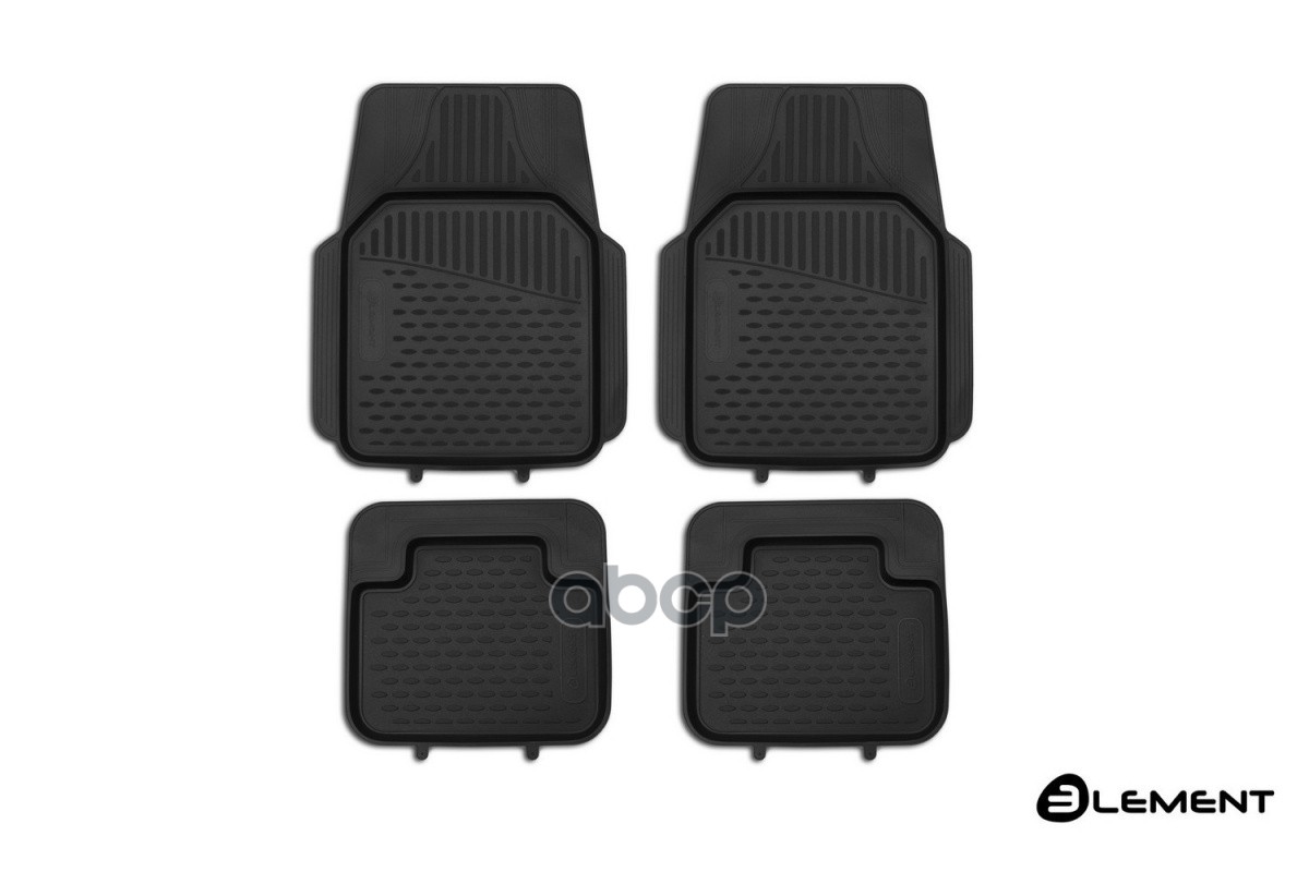 Коврики в салон Универсальные, 4 шт. (полиуретан) ELEMENT арт. ELEMENT0002210