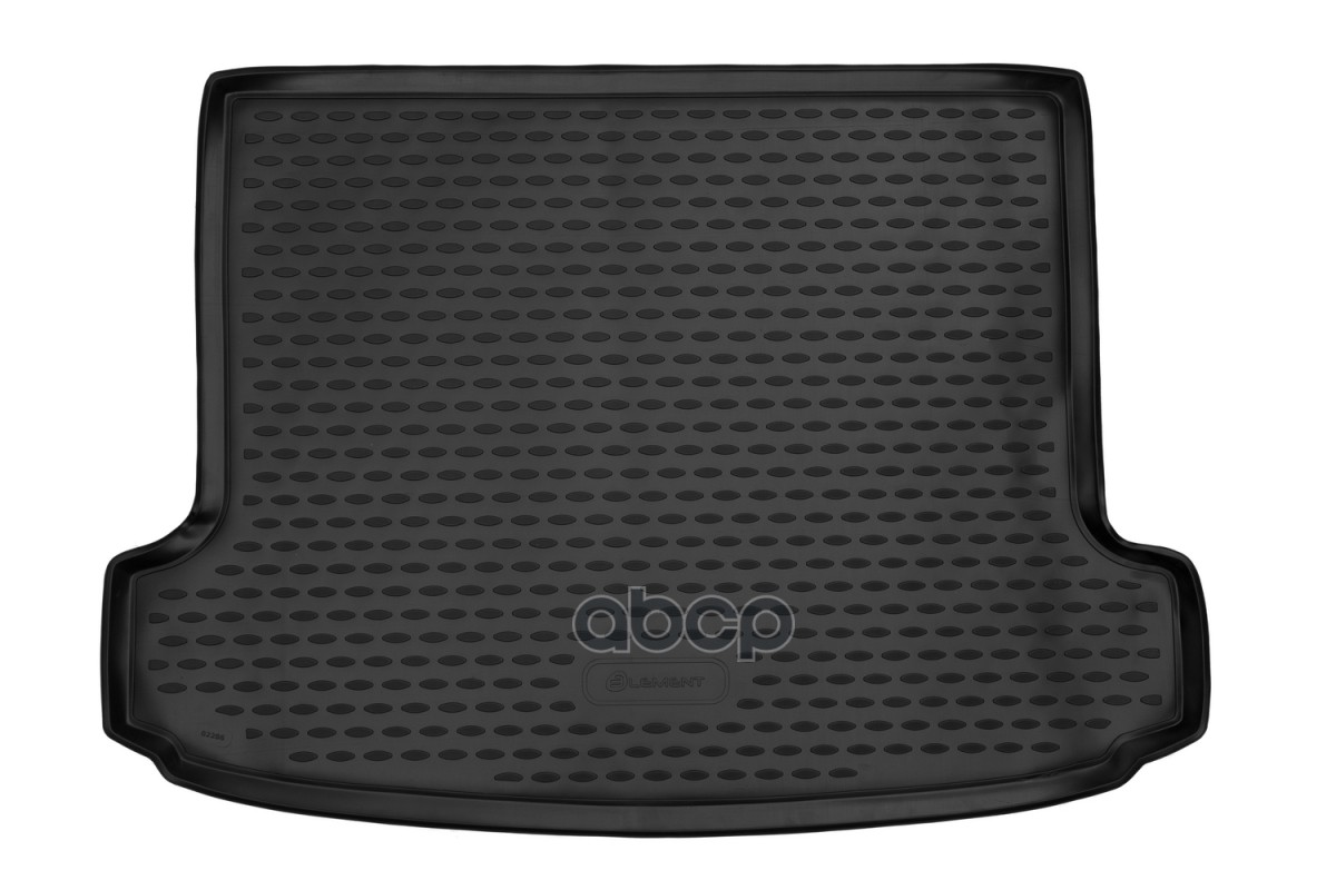 Коврик в багажник для GEELY Coolray SX11 2019-2023/ Belgee X50 2023 – кросс. 1шт. (полиуретан) / Джили Кулрей ELEMENT арт. EL...