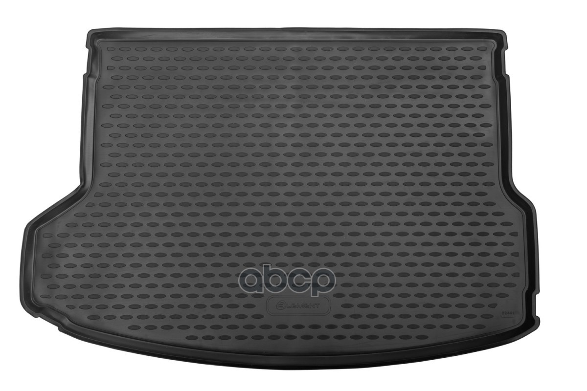 Коврик в багажник для KIA Seltos 2019-2022, 2WD/4WD с сабвуфером, Внедорожник 5 дв., 1шт. (полиуретан) / Киа Селтос ELEMENT а...