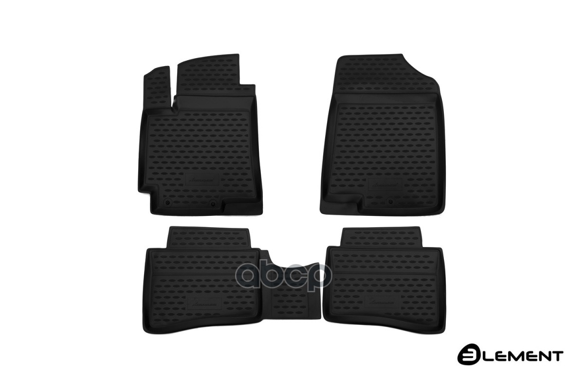 Коврики в салон Jac S3, 2017-, 4 шт. (полиуретан) / Джак С3 ELEMENT арт. ELEMENT10501210