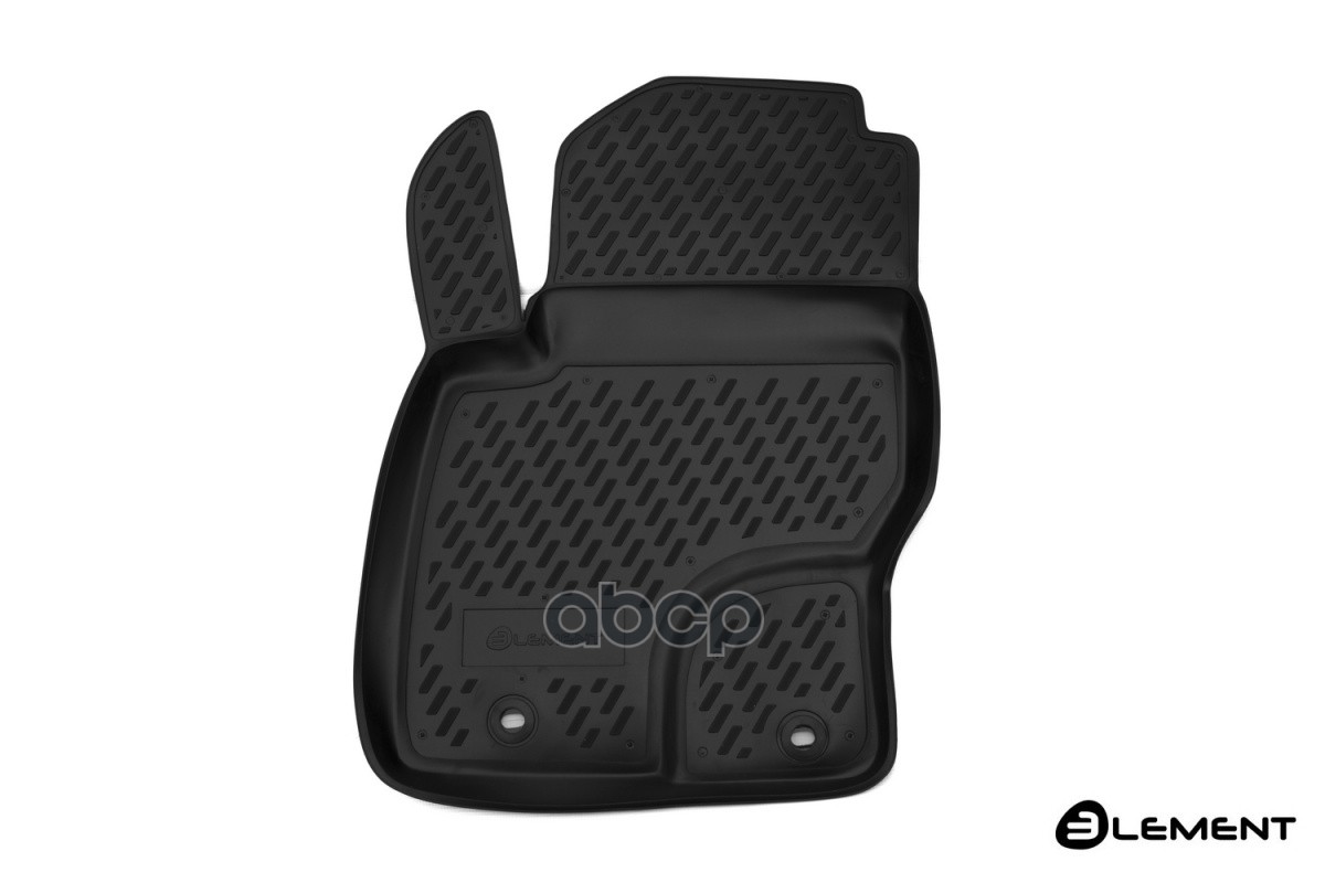 Коврик в салон FORD Focus II, 2004-2011, передний левый, 1 шт. (полиуретан) / Форд Фокус ELEMENT арт. ELEMENT1603210kFL