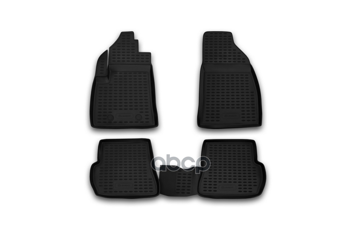Коврики в салон FORD Fusion 09/2002-, Fiesta 2002-2008, 4 шт. (полиуретан) / Форд Фьюжн ELEMENT арт. ELEMENT1606210k