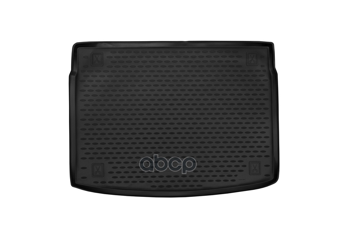 Коврик в багажник для KIA Ceed, 2018-, хб., дв.1,4 турбо, 1 шт (полиуретан) / Киа Сид ELEMENT арт. ELEMENT2567B11