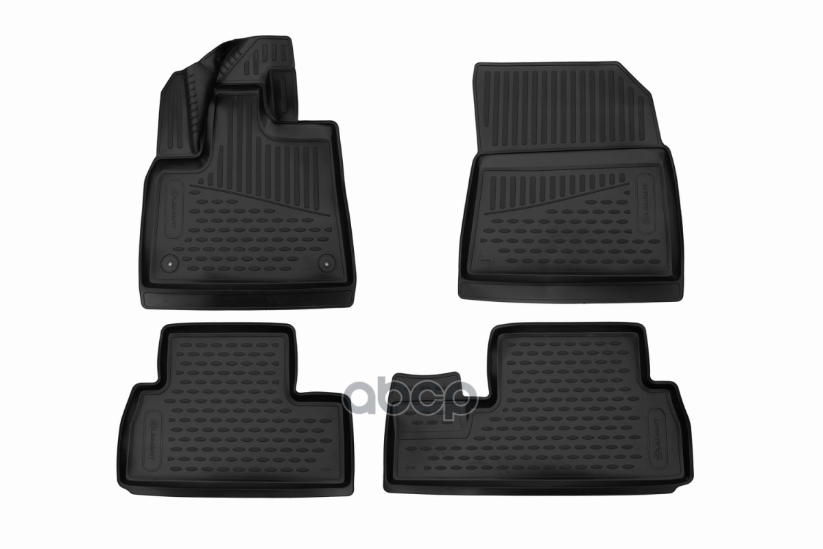 Коврики 3D В Салон Подходят Для Peugeot Rifter, 2018- Минивэн, 5-Passenger Version, Европа, 4Шт. (Полиуретан) / Пежо Рифтер E...