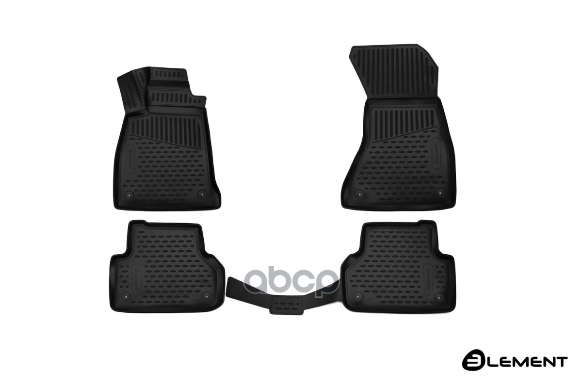 Коврики 3D в салон AUDI A5, 03/2016-, 4WD, (Европа), 4 шт. (полиуретан) / Ауди А5 ELEMENT арт. ELEMENT3D0429210k