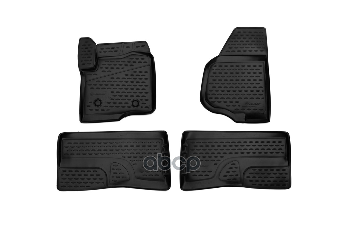 Коврики 3D В Салон Ford F-250/350 Super Crew , 2009-2013 4 Шт. (Полиуретан) / Форд F-Серии / Форд Ф-250 ELEMENT арт. ELEMENT3...