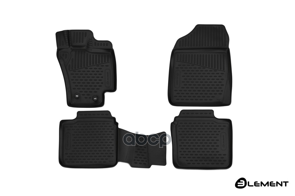 Коврики 3D в салон TOYOTA Allion/Premio (260) 4WD, 2012-2015, правый руль, сед., 4 шт. (полиуретан) / Тойота Премио ELEMENT а...