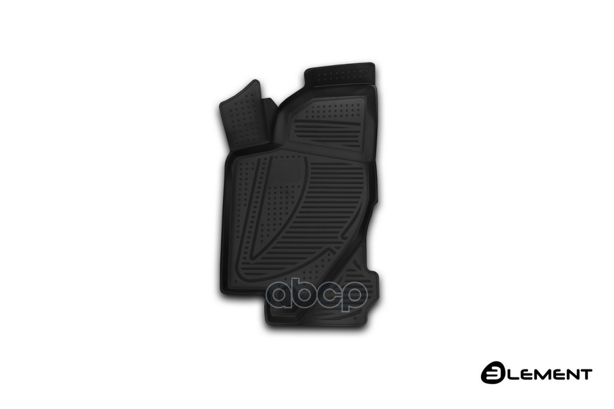 Коврик 3D в салон LADA Kalina, 2004-, передний левый, 1 шт. (полиуретан) / Лада Калина ELEMENT арт. ELEMENT3D5204210kFL