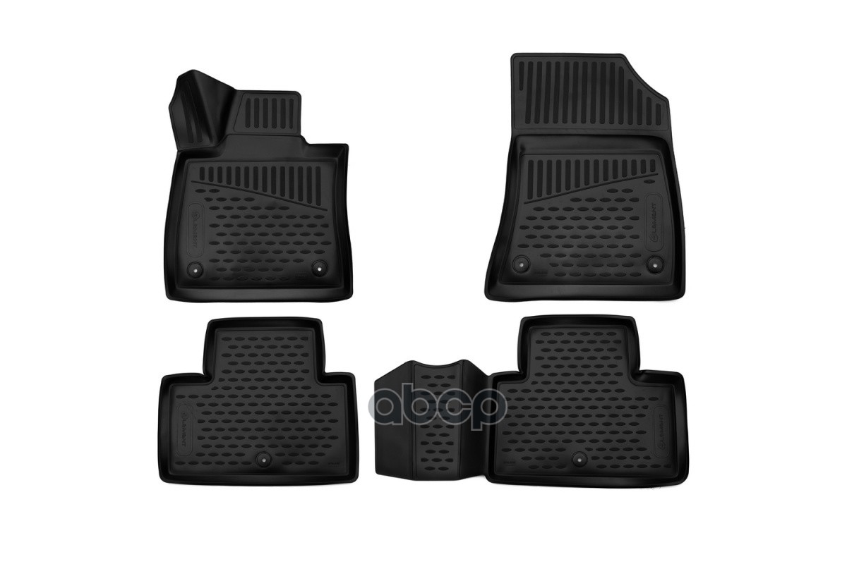 Коврики 3D в салон для INFINITI EX/QX50, 2018-, 4шт. (полиуретан) / Инфинити КХ50 ELEMENT арт. ELEMENT3D7620210k