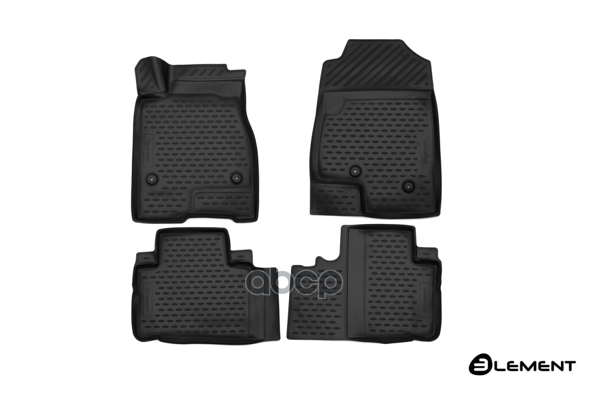 Коврики 3D В Салон Подходят Для Haval H6 (I), 2014-2020, Fwd, 4 Шт. (Полиуретан) / Хавал Н6 ELEMENT арт. ELEMENT3D9922210k