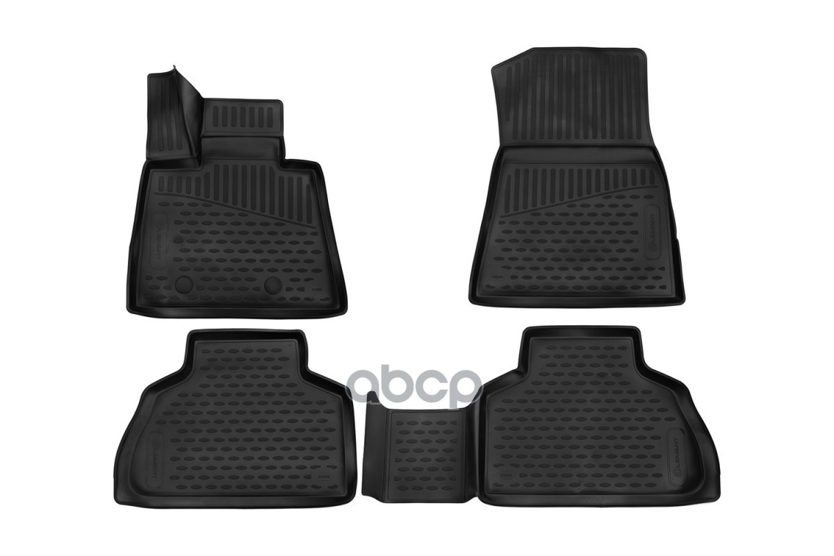 Коврики 3D в салон для BMW X5 G05 2018 - , 4шт. (полиуретан) / БМВ Х5 ELEMENT арт. ELEMENT3DA04261210k