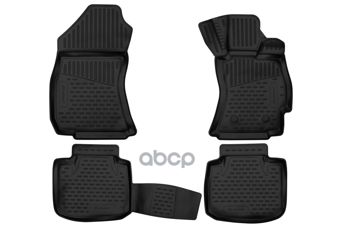 Коврики 3D в салон подходят для SUBARU Outback 2015-, П.Р., 4шт. (полиуретан) / Субару Аутбек ELEMENT арт. ELEMENT3DA0N024210k