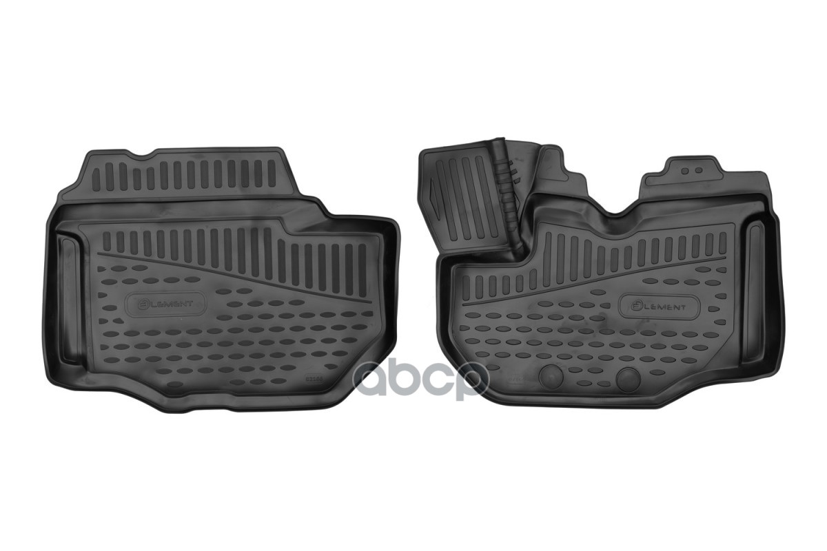 Коврики 3D в салон для TOYOTA Quantum, 2004-н.в.правый руль фургон, 2шт. (полиуретан) / Тойота Квантум ELEMENT арт. ELEMENT3D...