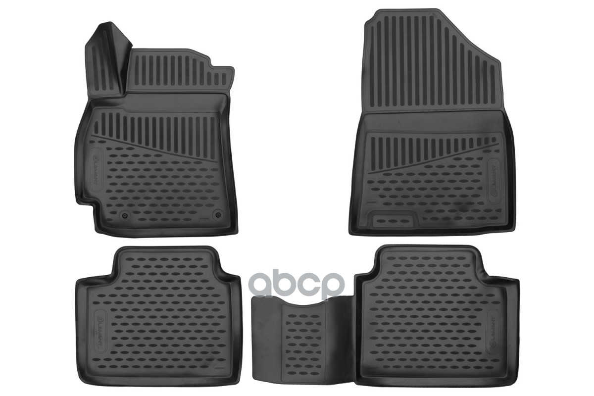 Коврики 3D в салон для HYUNDAI Elantra 2020 - седан, 4шт. (полиуретан) / Хендай Элантра ELEMENT арт. ELEMENT3DA0N095210