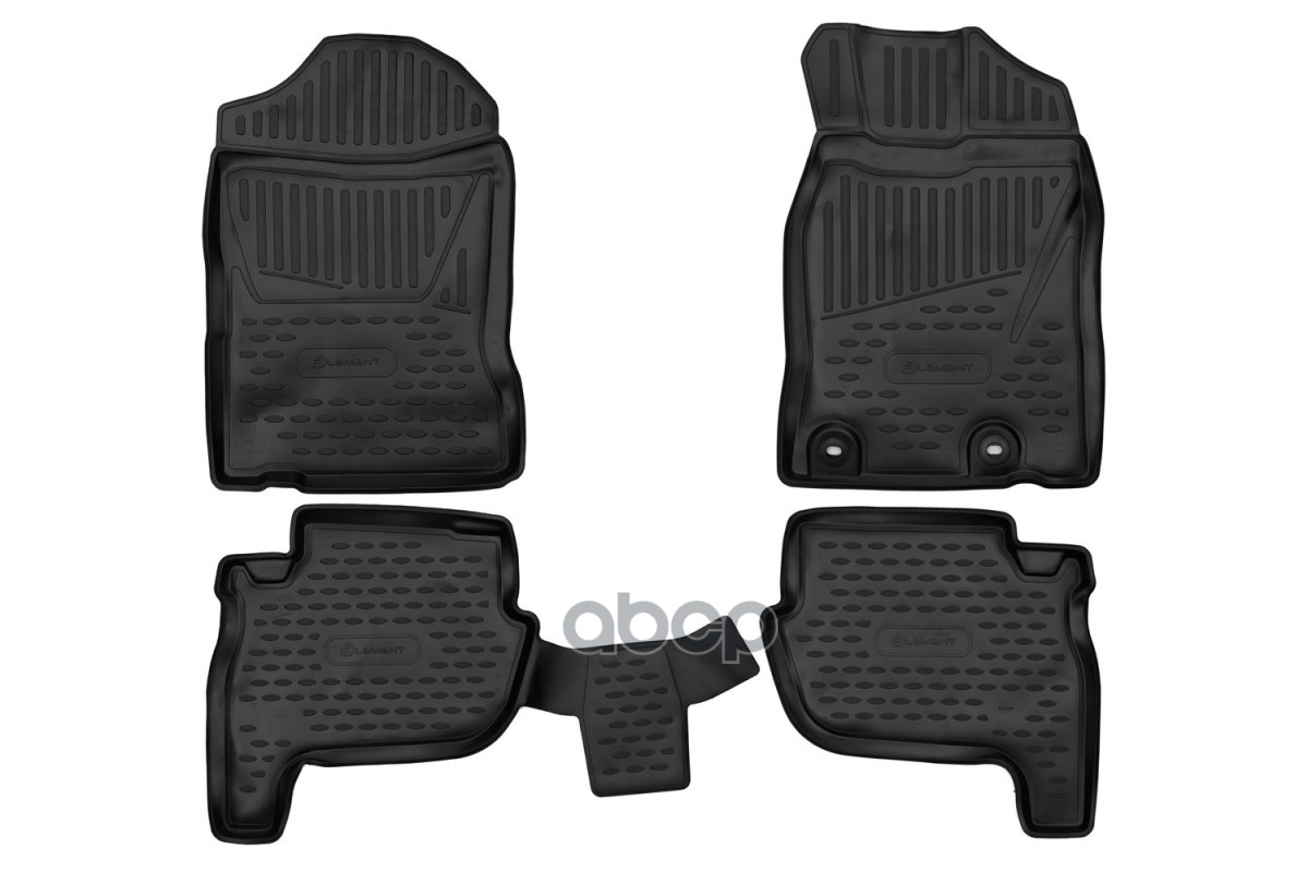 Коврики 3D в салон для TOYOTA Rush II 2017-н.в.правый руль, внед. 4шт. (полиуретан) / Тойота Раш ELEMENT арт. ELEMENT3DA36087...