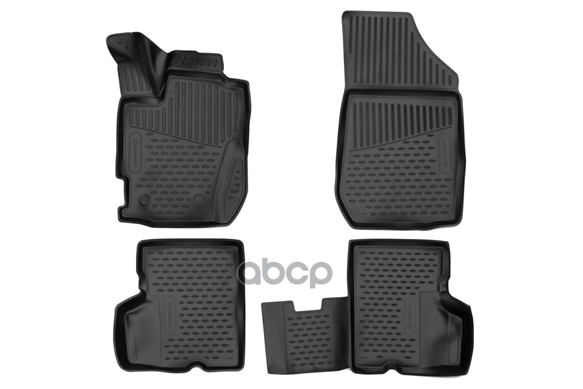 Коврики В Салон Подходят Для Renault Kaptur (I Рестайлинг) 2020- Внед, 4Шт. (Полиуретан) / Рено Каптюр ELEMENT арт. ELEMENT3D...