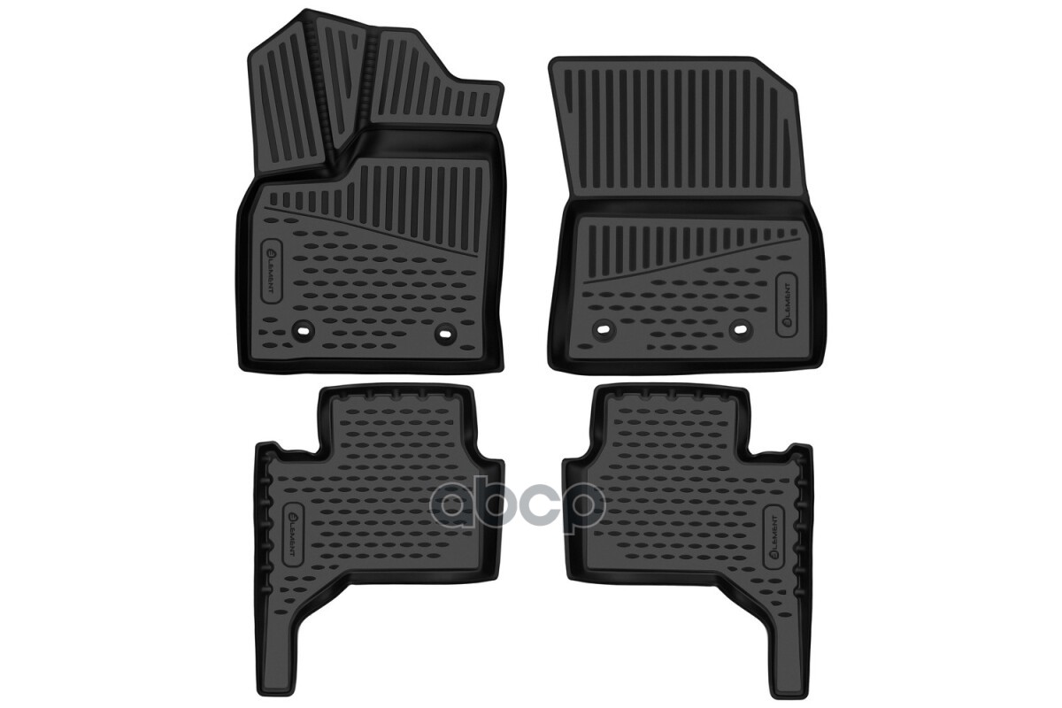 Коврики 3D в салон для LEXUS LX600 (IV), 2021-, VIP, для капитанских сидений, 4шт / Лексус ЛХ ELEMENT арт. ELEMENT3DA67310210...