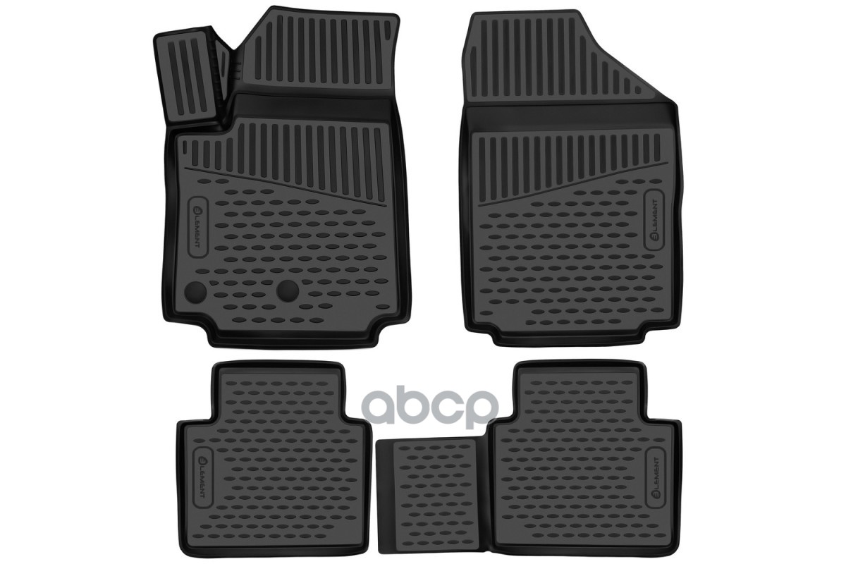 Коврики 3D в салон для EVOLUTE i-Joy (I) 2022 - 4шт. (полиуретан) / Эволют Ай Джой ELEMENT арт. ELEMENT3DA67448210k